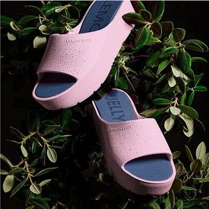 Lemon Jelly Women’s Platform Sandals Size 10